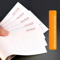 Carnet de reçus autocopiants 2/3 feuillets pour l'impression claire et lisse, idéal pour les commandes de livraison d'articles d'entrepôt et la gestion quotidienne des affaires.