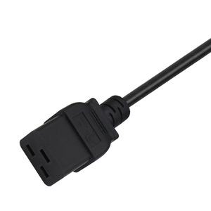 كابل طاقة بموصل IEC320 C19 أمريكي قياسي إلى قابس NEMA 5-15P - Product Image 5