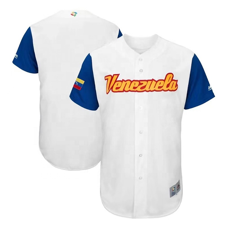 Baseball softball porter Francisco Lindor Porto Rico National Baseball World Team Venezuela Baseball Classic Jersey