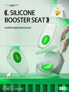 Poron Vive Comfort Intérieur Semelle intérieure surélevée pour une <span class=keywords><strong>usure</strong></span> durable absorption des chocs durabilité coussinets de chaussures auto-adhésifs - Product Image 3