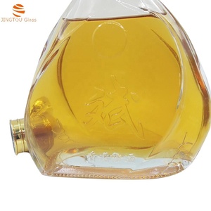 Chai thủy tinh đựng rượu Whisky, Vodka, XO, Tequila, rượu mạnh, dung tích 375ml, 500ml, 750ml, 1000ml, có nắp, bán sỉ - Product Image 6