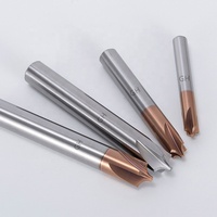 Outil de fraisage de chanfreinage de rayon CNC carbure R fraise d'extrémité de chanfrein d'angle pour l'acier et l'aluminium