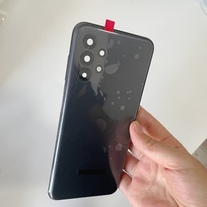 Coque arrière Galaxy A13 4G avec lentille SM-A135F SM-A137F, panneau de batterie, verre de caméra quadruple, boutons latéraux de remplacement OEM - Product Image 4