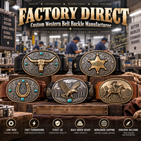 Boucles de ceinture western personnalisées pour boutiques, événements, cadeaux, articles promotionnels, souvenirs de ranch et de rodeo, vente directe d'usine B2B