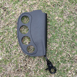 YY Outdoor Camping Aansteker Beschermhoes Knuckle Model Persoonlijke Sleutelhanger Gereedschap Aansteker Lederen Etui - Product Image 3