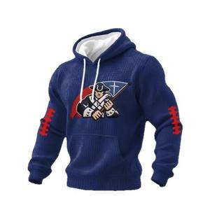 Sudadera con Capucha para Hombre, Impresión por Sublimación, Tejido de Poliéster Transpirable, con Bolsillo, Manga Regular - Product Image 1