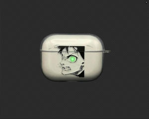 Funda Protectora Transparente de TPU Personalizada con Diseño de Anime Japonés para Airpods Pro 2, Airpods 3, Airpods 4 - Product Image 2