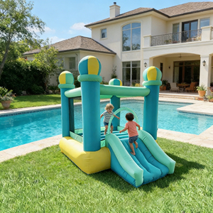 Tobogán Inflable Personalizado de Una Sola Vía, Pared de Escalada, Dispositivo de Chorro de Agua, Piscina Inflable, Parque de Atracciones, <span class=keywords><strong>Plaza</strong></span> Comercial - Product Image 2