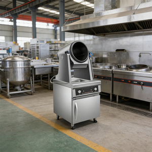 โรงอาหารโรงเรียนนานาชาติ เครื่องผัดอาหารอัตโนมัติ เมนูหลากหลายวัฒนธรรม ตอบสนองความต้องการด้านโภชนาการที่หลากหลาย - Product Image 3