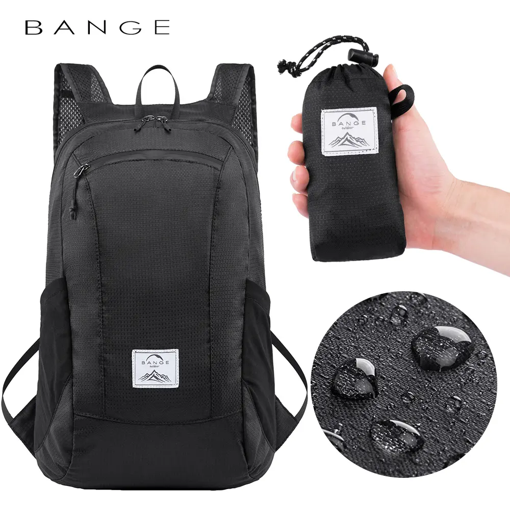 OEM school travel back pack waterproof foldable sports ultra lightweight nylon small school laptop backpack bag backpack