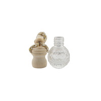 Flacon de parfum suspendu en verre de 10 ml pour voitures et placards, diffuseur transparent vide avec cordon
