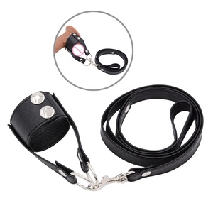 БДСМ замки мошонки кольца с цепями на поводках пояс целомудрия рабский тренировочный ограничитель яичек Мошонка для мужчин - Product Image 1