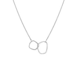 Collar de Clavícula Elegante y Moderno para Mujer, con Cadena de Eslabones, Estilo Minimalista, Ideal para Fotos de <span class=keywords><strong>Instagram</strong></span> - Product Image 3