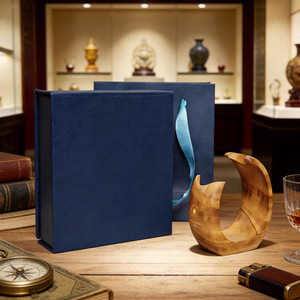 Crescent Moon Pipe Stand Walnut Wood Natural Color Tobacco Pipe Holder Gift For Smoking Pipes - Product Image 3