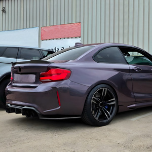 สปอยเลอร์หลัง Amp-Z สำหรับ BMW M2 F87 ปี 2016-2021 สีดำด้านลายคาร์บอนไฟเบอร์ - Product Image 1
