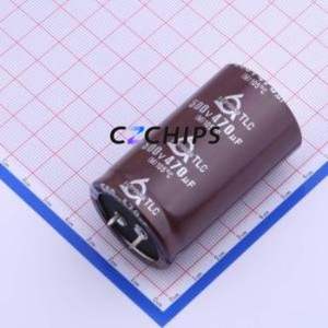 Condensador Electrolítico de Aluminio de Montaje a Presión TLC500V470M35*60, Componente de Orificio Pasante (THT), D35xL60mm 470uF 20% 500V 10mm - Product Image 1