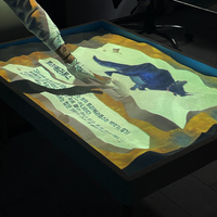 ChariotTech Magic 3D : Jeux de projection interactive sur table de sable pour événements et aires de jeux pour enfants