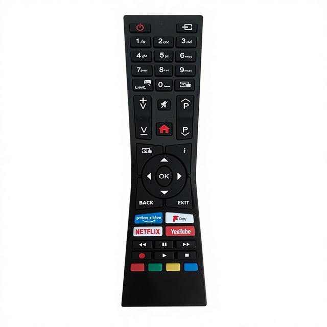 RM-C3338 Remote Control with 8-12m Range Compatible with for 2018 2019 Smart 4K UHD LED TV