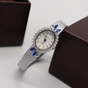 Vintage Luxury Ruby Gold-Plated Oval Brass Women's <b>Watch</b> Niche High-End Exquisite Acrylic Strap Quartz Pointer Waterproof <b>Watch</b> - Product Image 2
