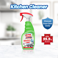 Hyperclean 550ml Nettoyant Anti-moisissure Parfum Concombre Frais, Éliminateur de Moisissures Murales, Spray Nettoyant pour Cuisine et Salle de Bain