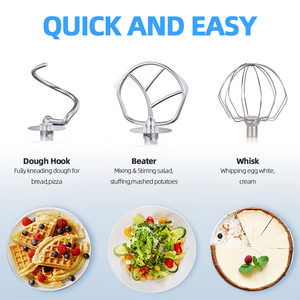 <span class=keywords><strong>Robot</strong></span> <span class=keywords><strong>da</strong></span> <span class=keywords><strong>Cucina</strong></span> 3 in 1 Impastatrice per Dolci e Impasti <span class=keywords><strong>con</strong></span> Ciotola in Acciaio Inox Mixer <span class=keywords><strong>da</strong></span> Banco <span class=keywords><strong>con</strong></span> Tritacarne e <span class=keywords><strong>Frullatore</strong></span> - Product Image 5