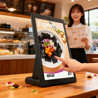 Écran d'affichage numérique de menu de 10 pouces pour ordinateur de bureau, affichage commercial pour restaurant, café, bar, magasin de détail