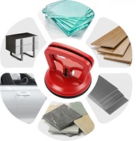 Ventouses industrielles pour carrelage et vitres, résistance à la traction verticale de 80 kg, en plastique ABS, outil de construction, vente chaude