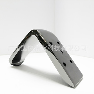 Aluminum Alloy <b>Table</b> <b>Legs</b> L-Shaped Graphite Modern Heavy Duty Cabinet Furniture Support - Product Image 5