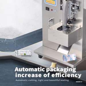 Machine d'emballage automatique pour snacks fragiles (herbes, fleurs, viande séchée, figues séchées, champignons) et produits à garniture (mini-cuillères, vis, remplissage, conditionnement) - Product Image 5