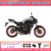 Kit de carénage complet pour moto à injection, compatible avec Yamaha MT07 FZ07 MT-07 MT 07 2018-2020