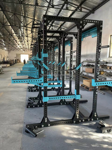 Máquina de entrenamiento de fuerza, rack de potencia de alta resistencia, equipo de fitness comercial, rack de sentadillas medio, para gimnasio, con altos estándares de fitness, rack de sentadillas multifunción. - Product Image 2