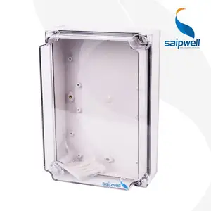 Waterproof Junction Boxes with clear cover IP66 abs enclosure with clear lid for Industrial Controls 175*250*100mm