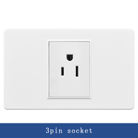 Prise murale standard américaine de type 118 avec interrupteur USB pour usage domestique