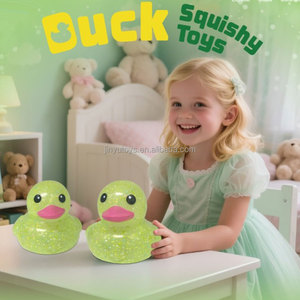 Patitos <span class=keywords><strong>de</strong></span> <span class=keywords><strong>Goma</strong></span> <span class=keywords><strong>Personalizados</strong></span> con Brillo, Sonido y Diseño Transparente, Juguetes Promocionales Seguros para Alimentos con Logotipo, Juguetes para el Baño - Product Image 4