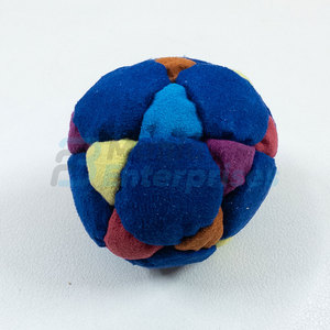 New Design Best Selling <b>Hacky</b> <b>Sack</b> Ball Heavy Duty Reasonable Price OEM Customized Design Multi Colors Footbags - Product Image 1