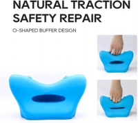 Nouveau design oreiller civière confortable breveté Massage dispositif de traction cervicale cou nuage civière de cou avec aimant