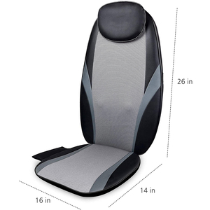 Tapis <span class=keywords><strong>de</strong></span> massage électrique à air comprimé avec rouleaux, coussin <span class=keywords><strong>de</strong></span> massage vibrant à air pour le corps entier, pour soulager les douleurs dorsales - Product Image 6