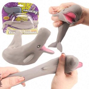 Juguete Blando en Forma de Cubo, Delfín y Ballena, para Aliviar la Ansiedad de los Niños, TDAH, Material Ecológico de TPR y PU, Empaquetado en Caja de Papel - Product Image 2