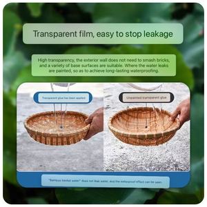 น้ำยาเคลือบกันน้ำสำหรับห้องน้ำ คุณภาพดี โปร่งใส กันน้ำได้  กาวยึดติดกันน้ำแบบใส - Product Image 6