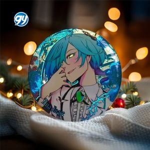 Rock is Lady Hobby insignia reflectante Madoka Tinae Kurogane Otowa personaje mochila mercancías llavero regalo para fanáticos <span class=keywords><strong>de</strong></span> la música - Product Image 3