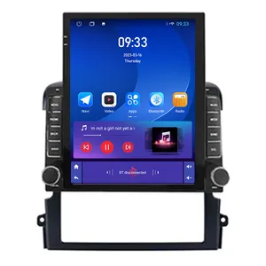 9.7 "dikey stil Tesla ekran KIA Sorento BL 2002-2011 için Android araba radyo GPS navigasyon multimedya oynatıcı