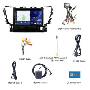 Autoradio <span class=keywords><strong>Android</strong></span> Aijia 10 pouces à écran tactile pour Toyota Alphard 2015-2018, système audio 2 Din, GPS, WIFI, navigation - Product Image 5