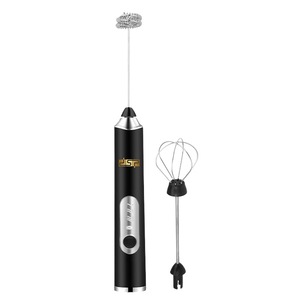 Dsp Electric Milk Frother Rechargeable <b>Battery</b> <b>Operated</b> Mini Handheld Coffee Tea Maker Stainless Steel Cylinder Design - Product Image 5
