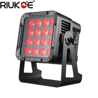 Projecteur PAR LED RGBWA UV à tête mobile avec écran couleur TFT, DMX512 sans fil/APP WiFi, éclairage de scène pour événements et mariages en intérieur