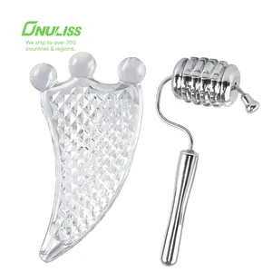 High Quality Facial Skincare Guasha Set Relieves Stress Tension And Tighten Skin Face Massager