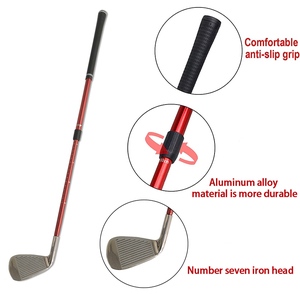 Putter de golf télescopique pour enfants, longueur réglable, unisexe, avec logo personnalisé, club de golf rétractable - Product Image 4