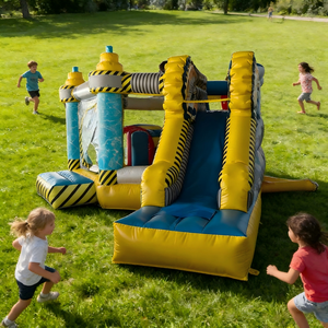 Çılgın Bilim Laboratuvarı Şişme Oyun Evi Kaydıraklı Kombinasyonu |   Ticari Kiralık Şişme Oyuncaklar, Fabrikadan Doğrudan - Product Image 5