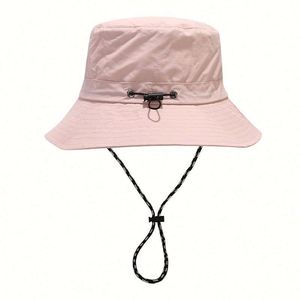 Sombrero de Pescador Personalizado con Logotipo para Hombre, Protección Solar, Impermeable, de Secado Rápido, con Cordón, 100% Lona de Algodón, para las Cuatro Estaciones - Product Image 2