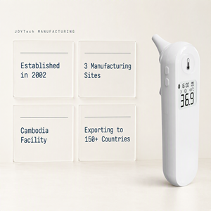 <span class=keywords><strong>Thermomètre</strong></span> <span class=keywords><strong>auriculaire</strong></span> infrarouge à lecture instantanée avec mémoire pour la vente en gros aux professionnels de la santé - Product Image 5