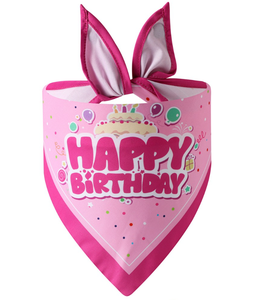 Fazzoletto personalizzato cucciolo sciarpa accessori buon compleanno ragazzo ragazza Pet <span class=keywords><strong>Dog</strong></span> <span class=keywords><strong>Bandana</strong></span> fazzoletto Saliva asciugamano festa - Product Image 6